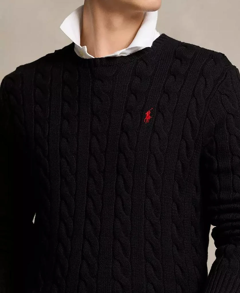 Ralph Lauren Men
s Cable-Knit Cotton Sweater 2