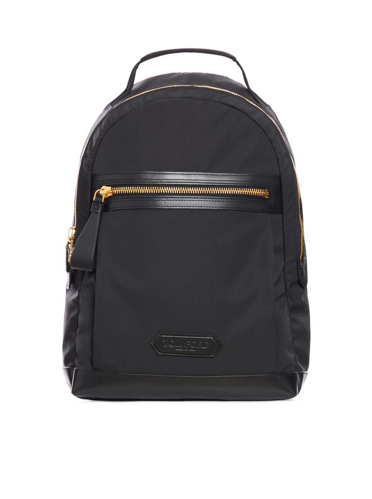 Tom Ford Nylon Backpack With Leather Inserts 1