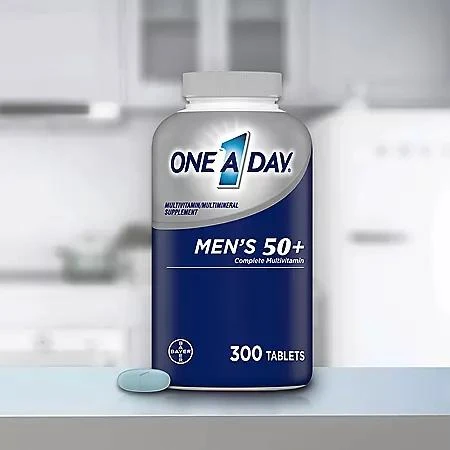 One A Day One A Day Men's 50+ Healthy Advantage Multivitamin Tablets, 300 ct. 7