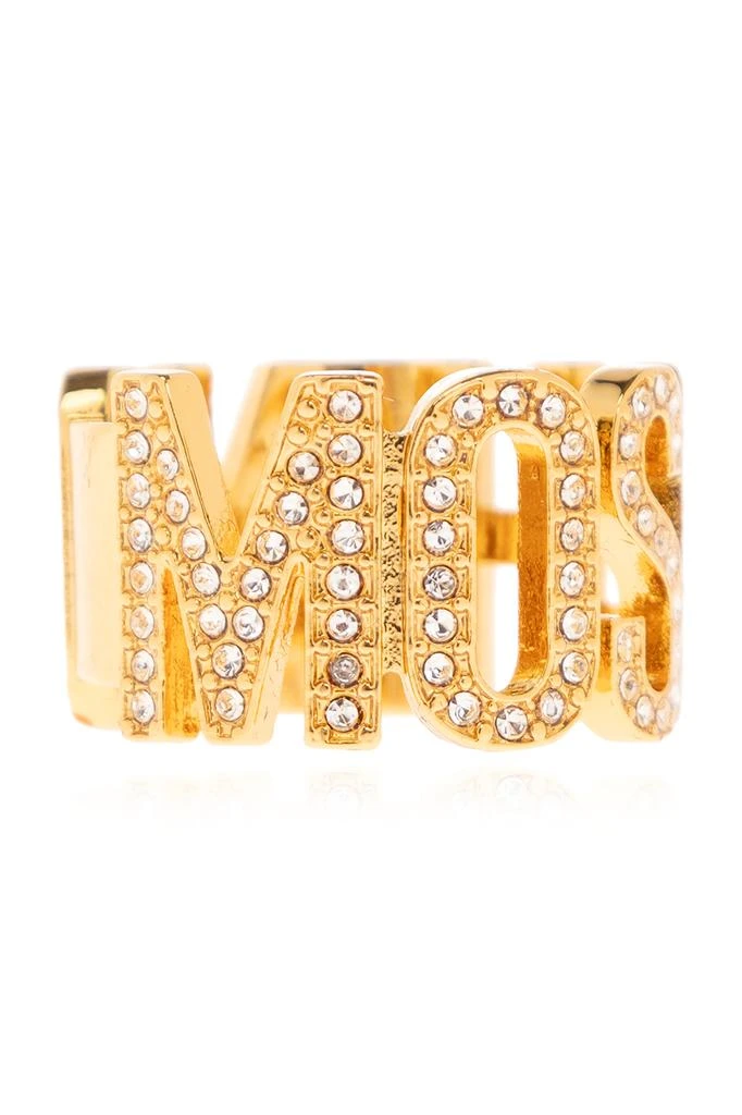 Moschino Ring with logo 3