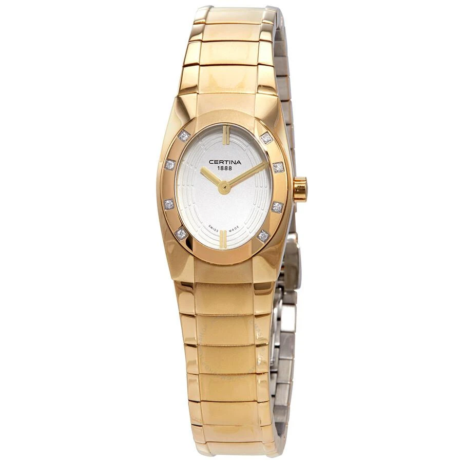 Certina DS Spel Mini Lady Quartz White Dial Watch C32271545111 1