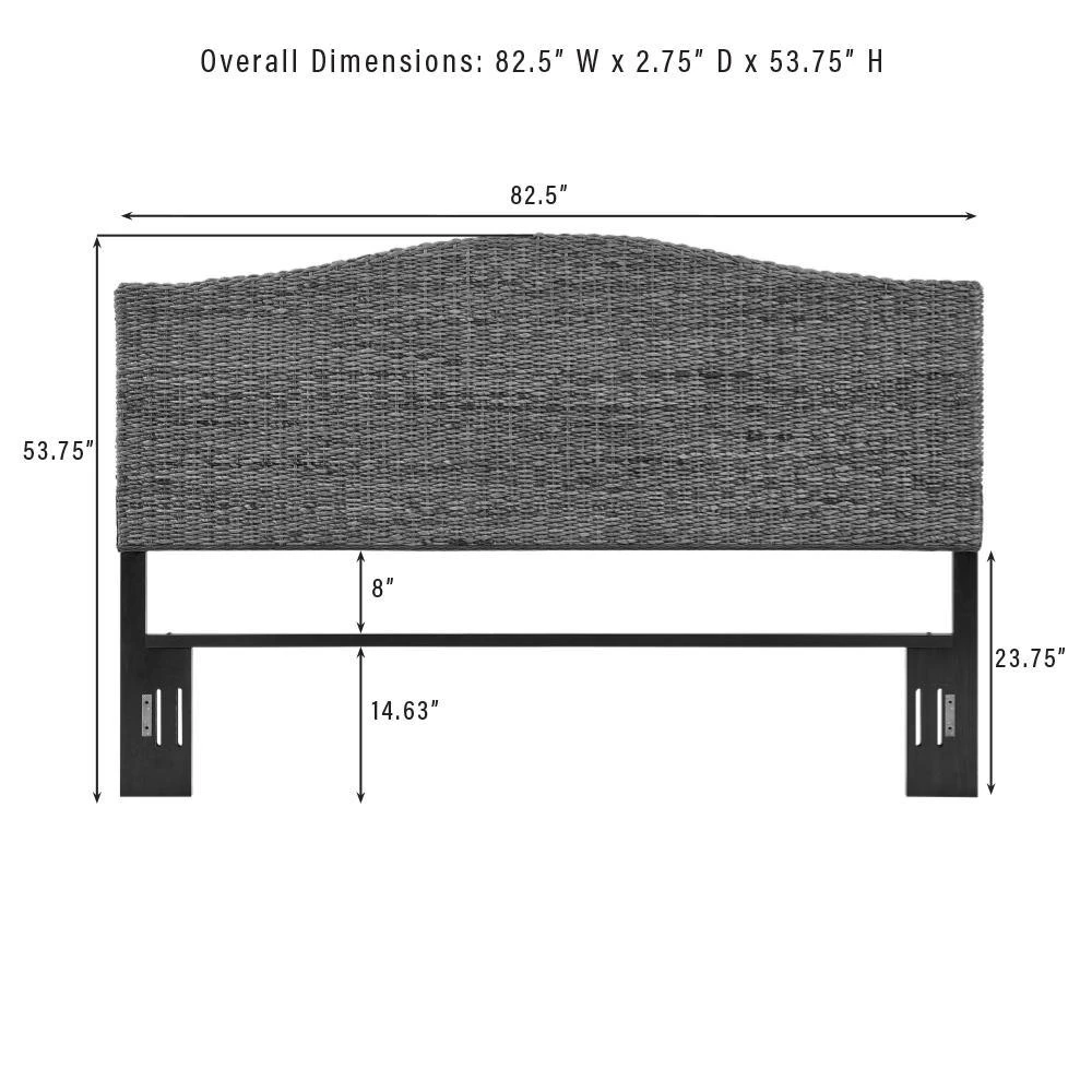 Crosley Serena King Headboard Banana Leaf 2