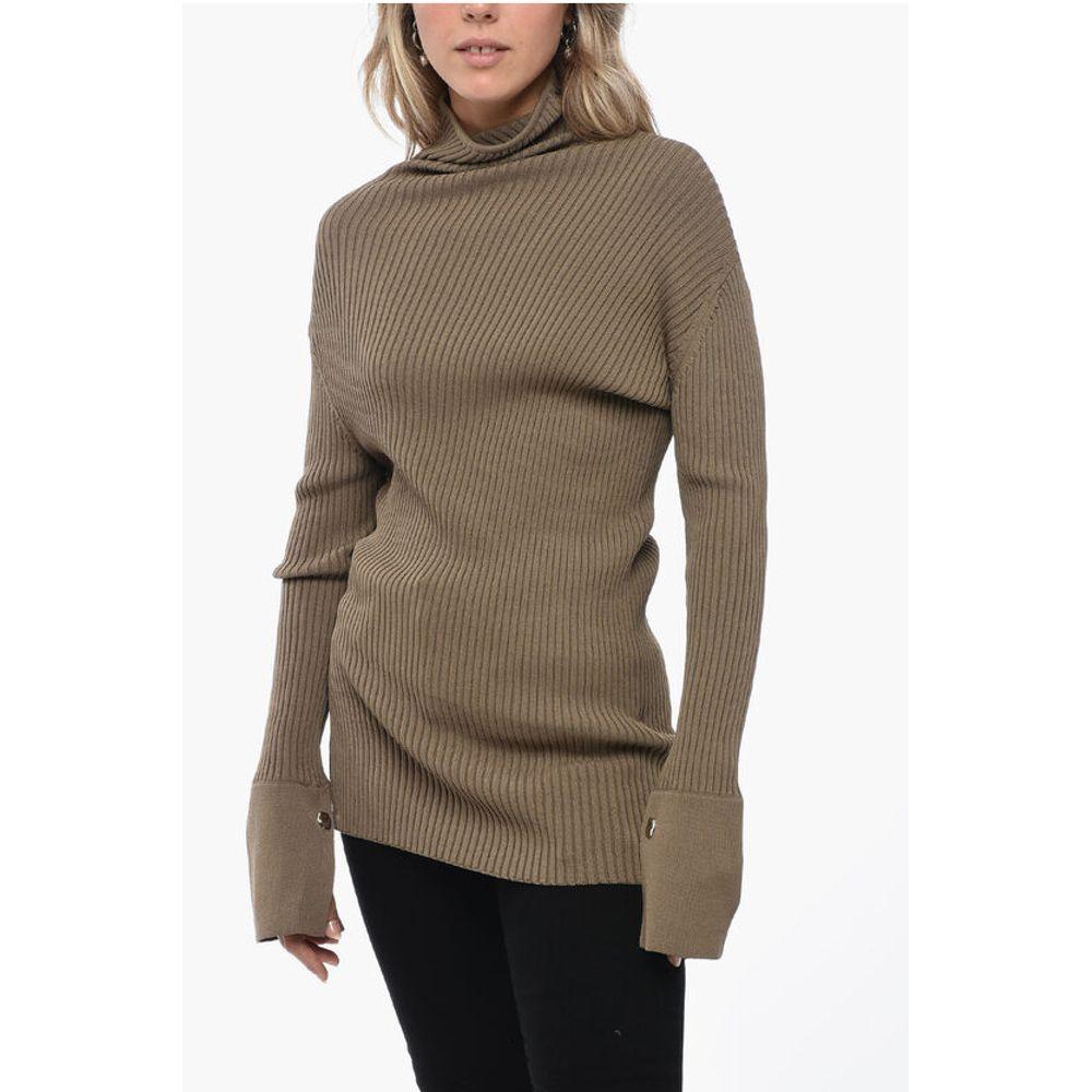 Eudon Choi Assimetric Ribbed Women's Sweater