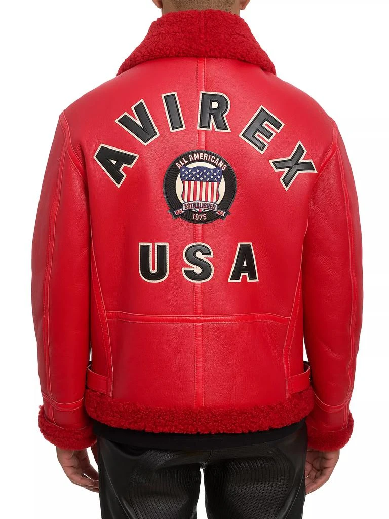 Avirex Icon Shearling Jacket 6