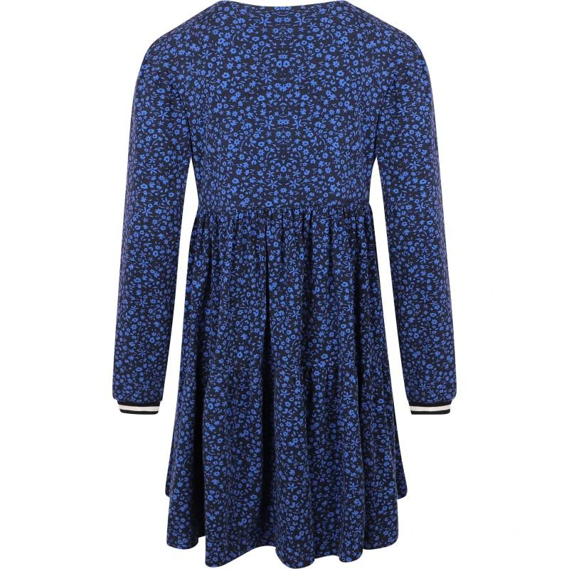 Esprit Liberty flowers all over cotton dress in blue 2