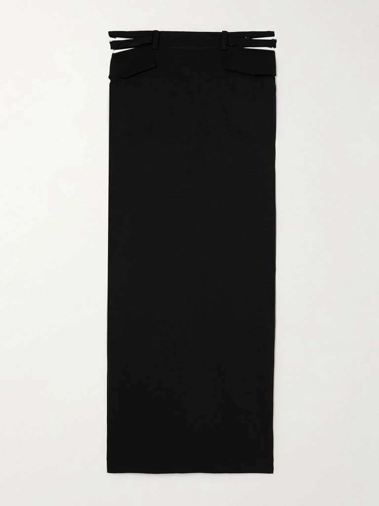 Dion Lee 绉纱超长半身裙 1