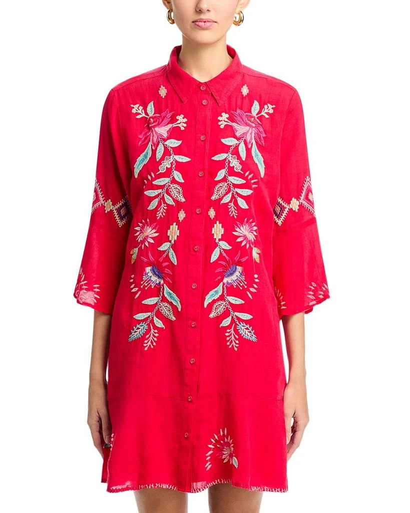 Johnny Was Talulla Tiered Flounce Dress 7