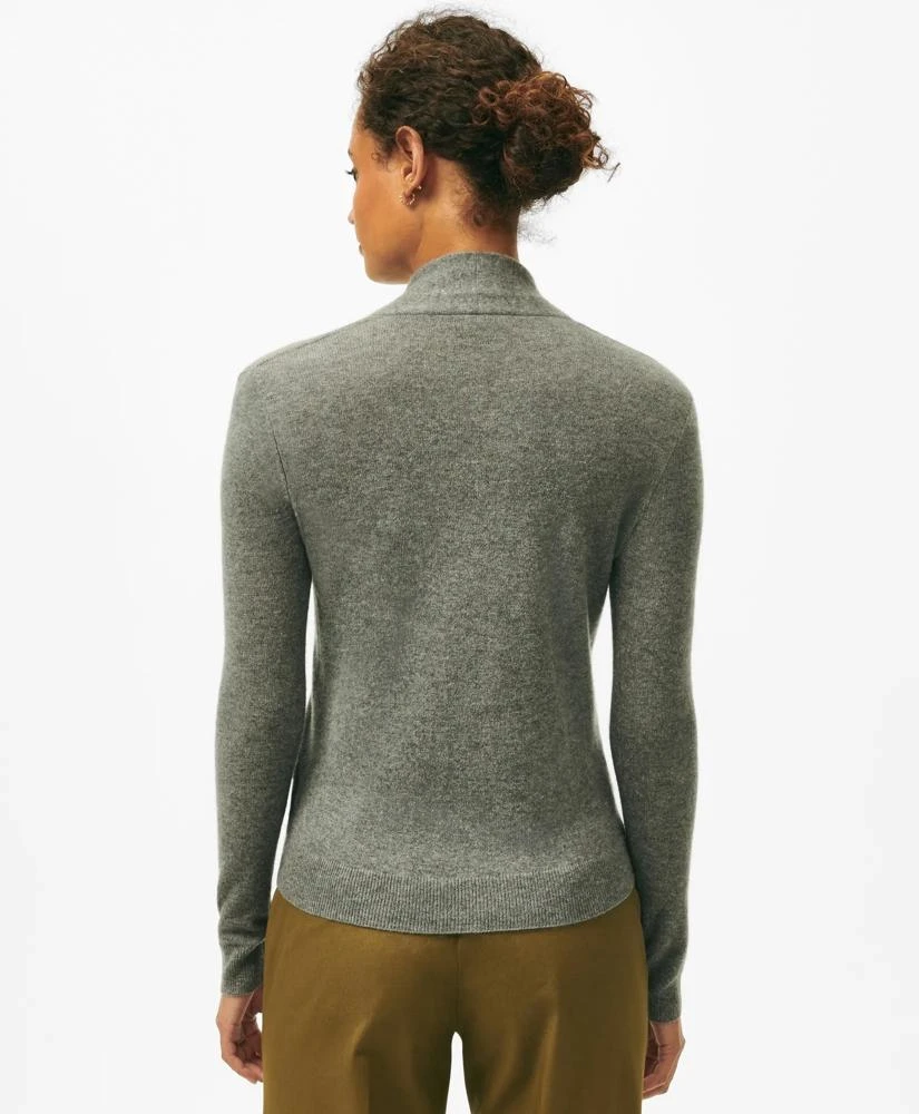 Brooks Brothers Silk-Cashmere Shawl-Collar Sweater 2