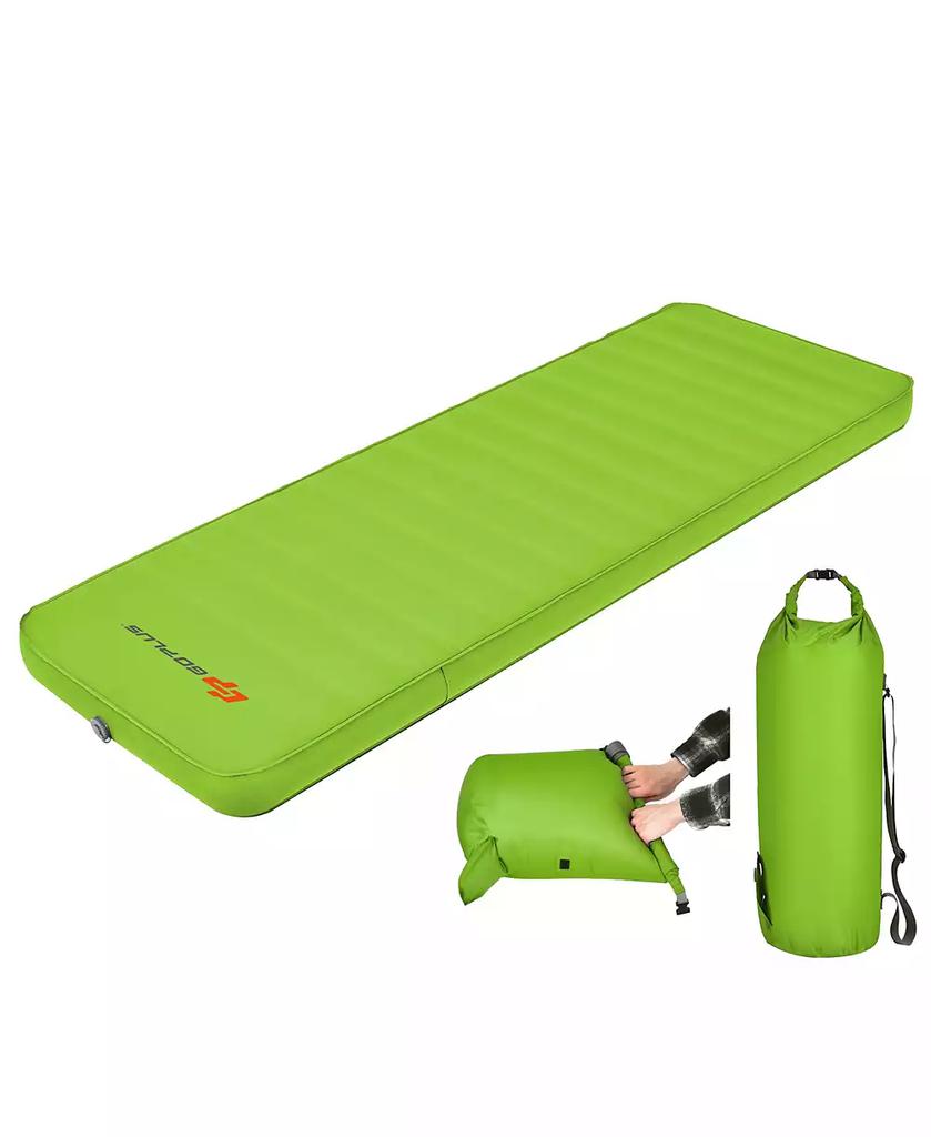 Costway Folding Sleeping Pad, Self Inflating Camping Mattress