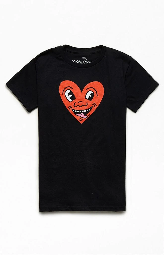 Ripple Junction Kids Keith Haring Heart T-Shirt 1
