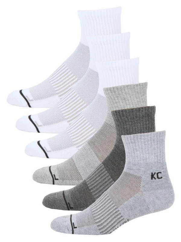 Kenneth Cole 6-Pack Logo Socks 1