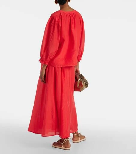 Velvet Mel cotton and silk shirt 3