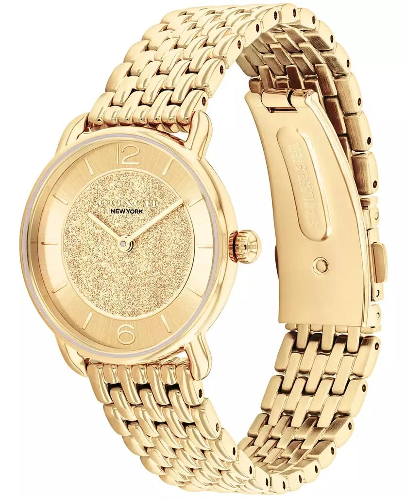 COACH Women's Gold Elliot Stainless Steel Watch 28mm 2