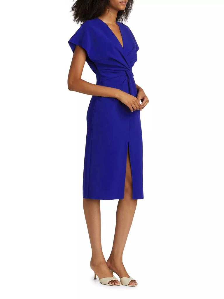PRABAL GURUNG Jackie Twist-Front Cocktail Dress 4