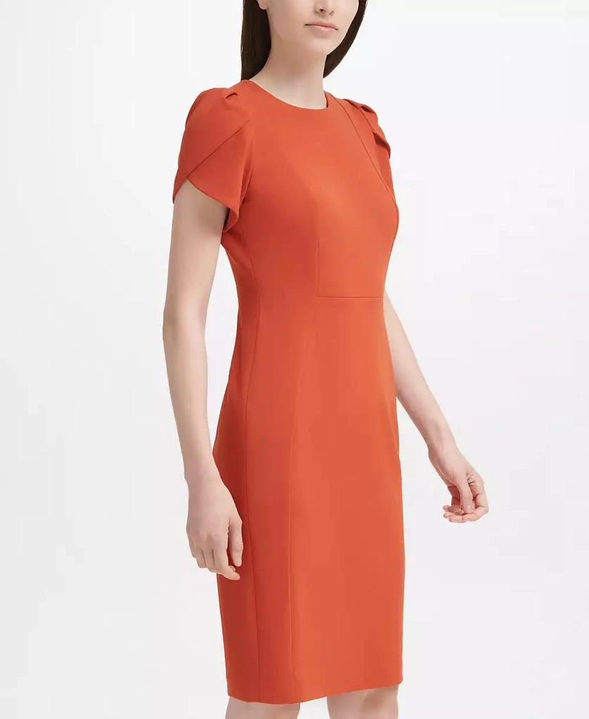 Calvin Klein Tulip-Sleeve Sheath Dress 3