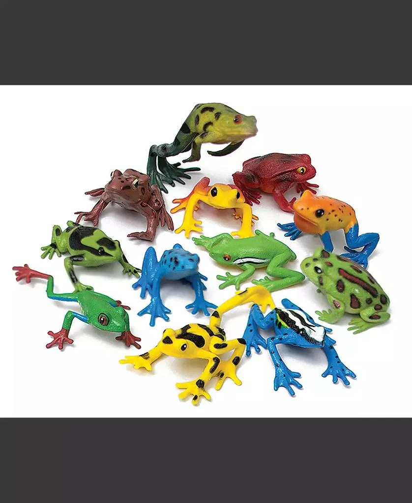 Wild Republic Nature Tube Frog Figurines, 12 Pieces 2