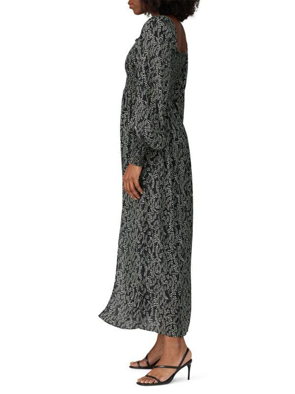 Rixo Marie Floral Silk-Blend Maxi Dress 3