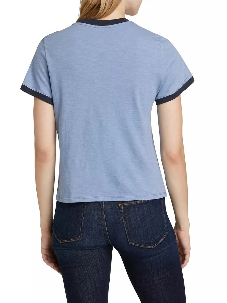 Cinq à Sept Je T'aime Ringer T-Shirt 5