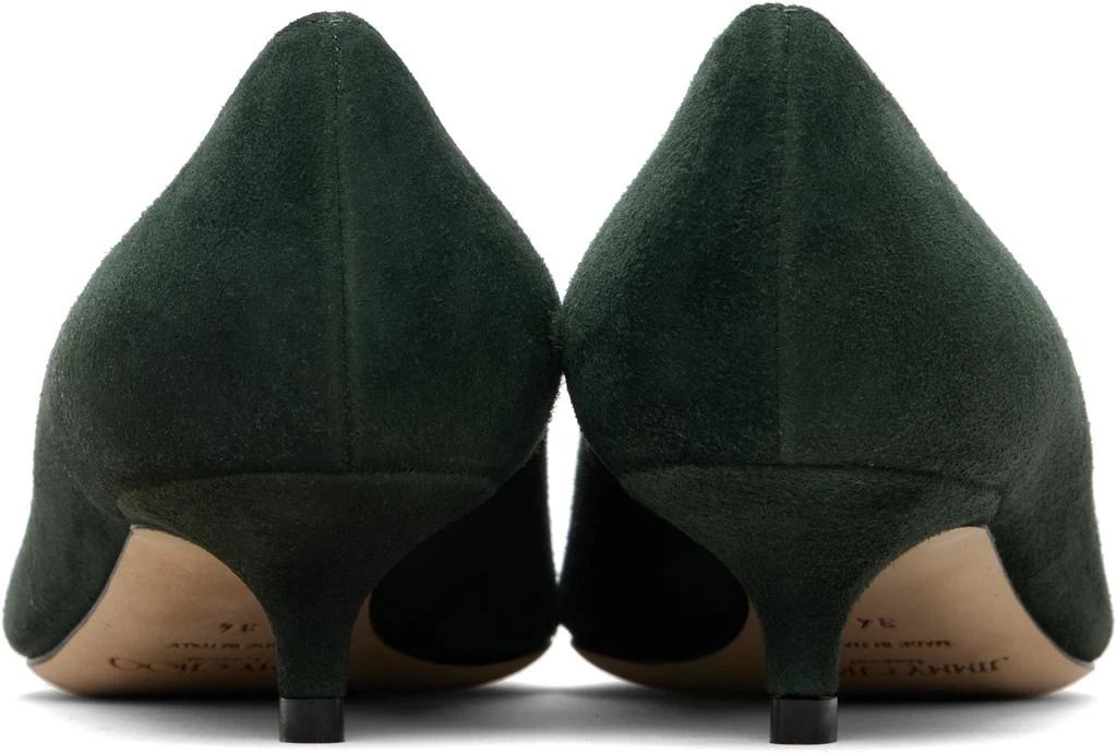 Jimmy Choo Green Amelia Heels 2