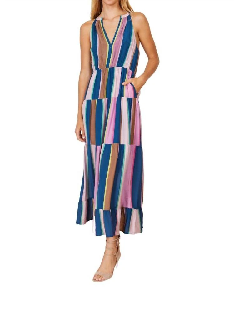 chinese dress ladies Brielle Halter Dress – Cloth + Design main image 0