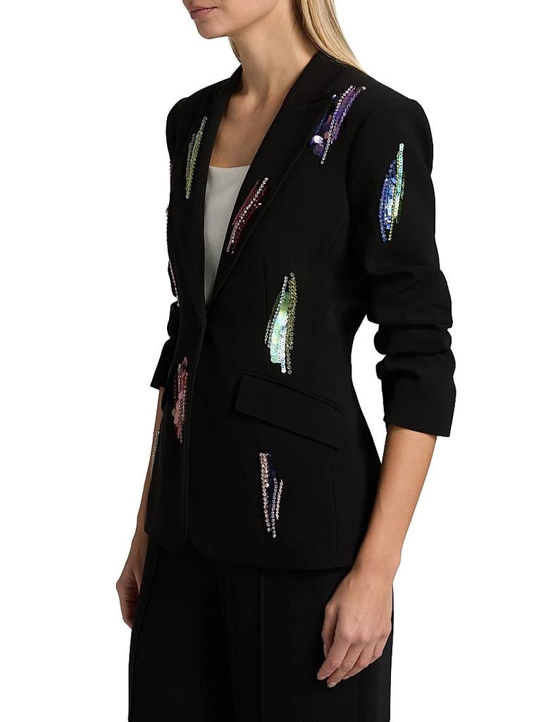 Cinq à Sept Cheyenne Sequined Whirl Blazer 4
