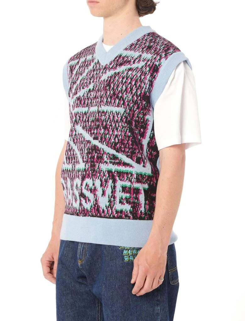 PACCBET PACCBET Logo Intarsia Knitted Vest 2