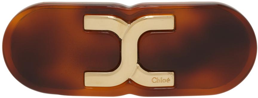 Chloé Tortoiseshell Marcie Hair Clip - Hats - Compare Prices