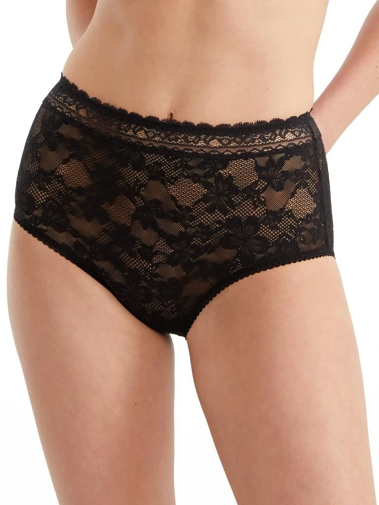 Bare Women's The Soft Stretch High-Waist Lace Brief 4