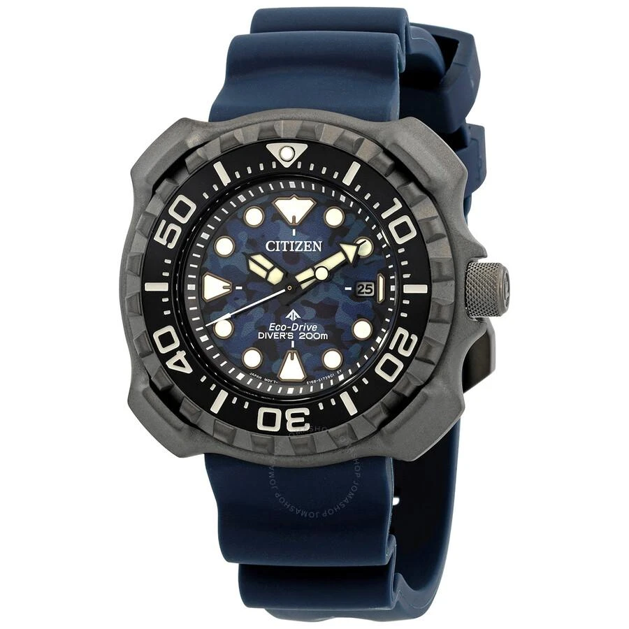 Citizen Promaster Diver Blue Dial Super Titanium Men's Watch BN0227-09L 1