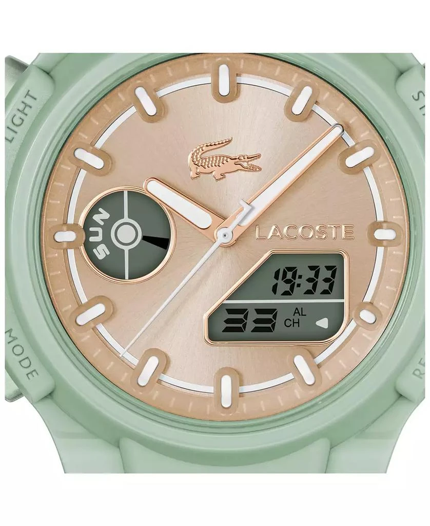 Lacoste Women's LC33 Green Silicone Strap Watch 6