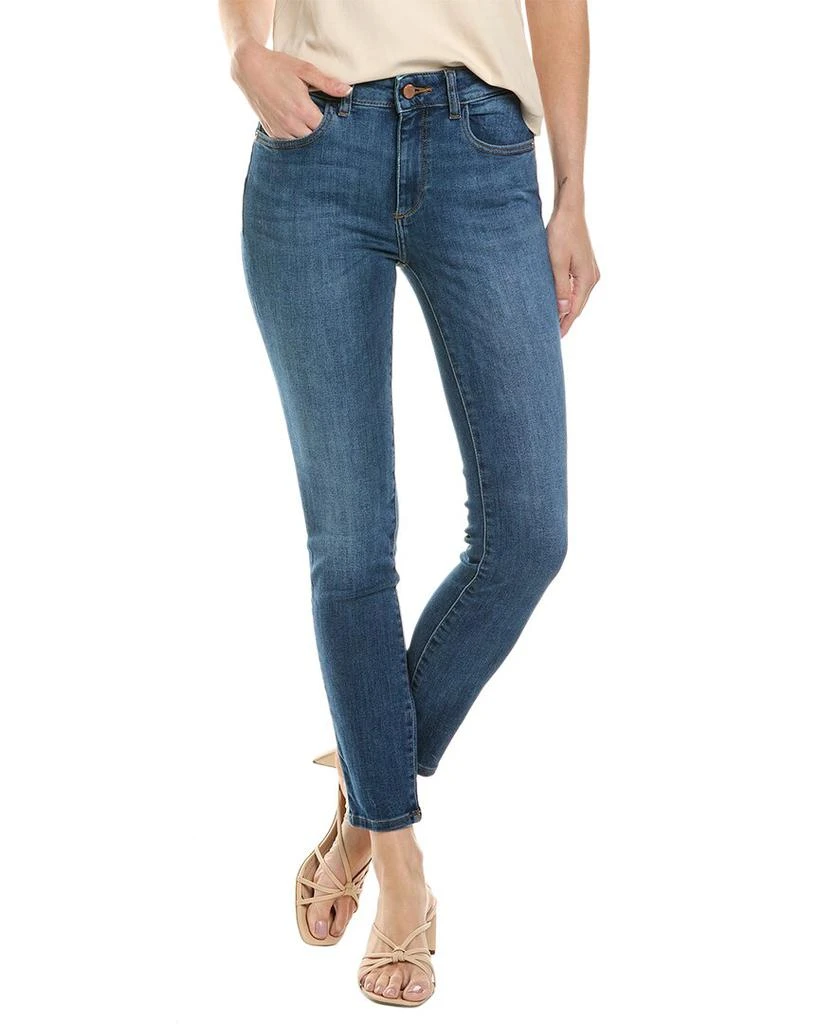 DL1961 Mid-Rise Instaculpt Skinny Florence Ankle Cut Jean 1