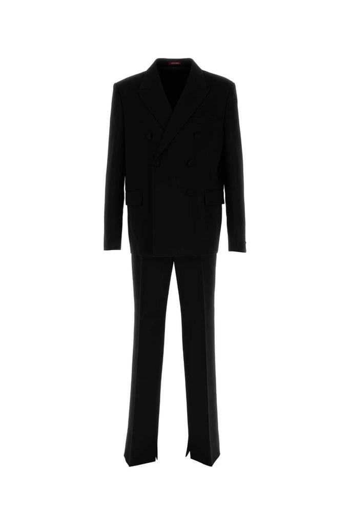 Gucci Black Wool Suit 1
