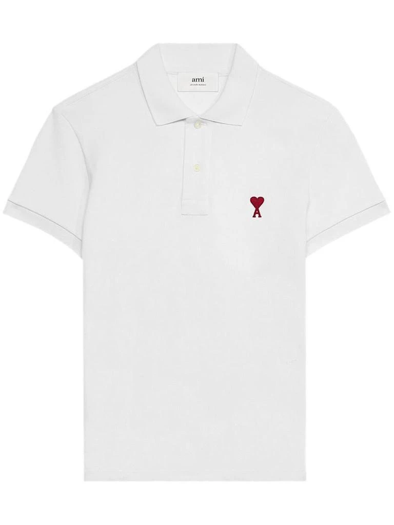 AMI AMI Paris AMI Paris De Coeur Cotton Polo Shirt 1