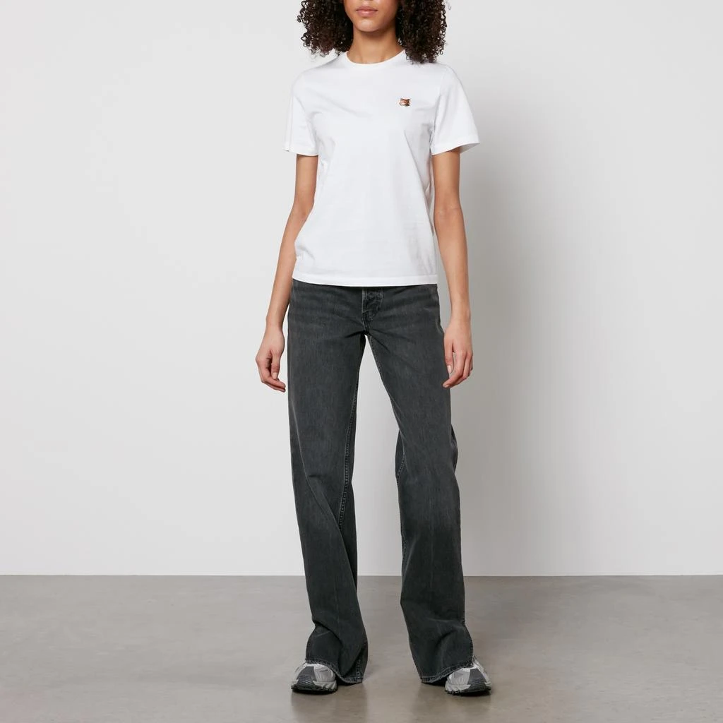 Maison Kitsune Fox Head Cotton-Jersey T-Shirt 3