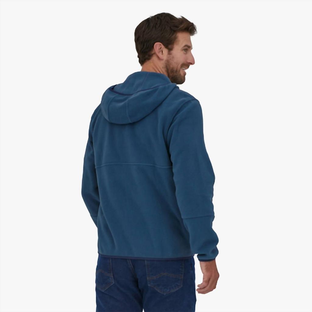 Patagonia Microdini Full Zip In Tidepool Blue