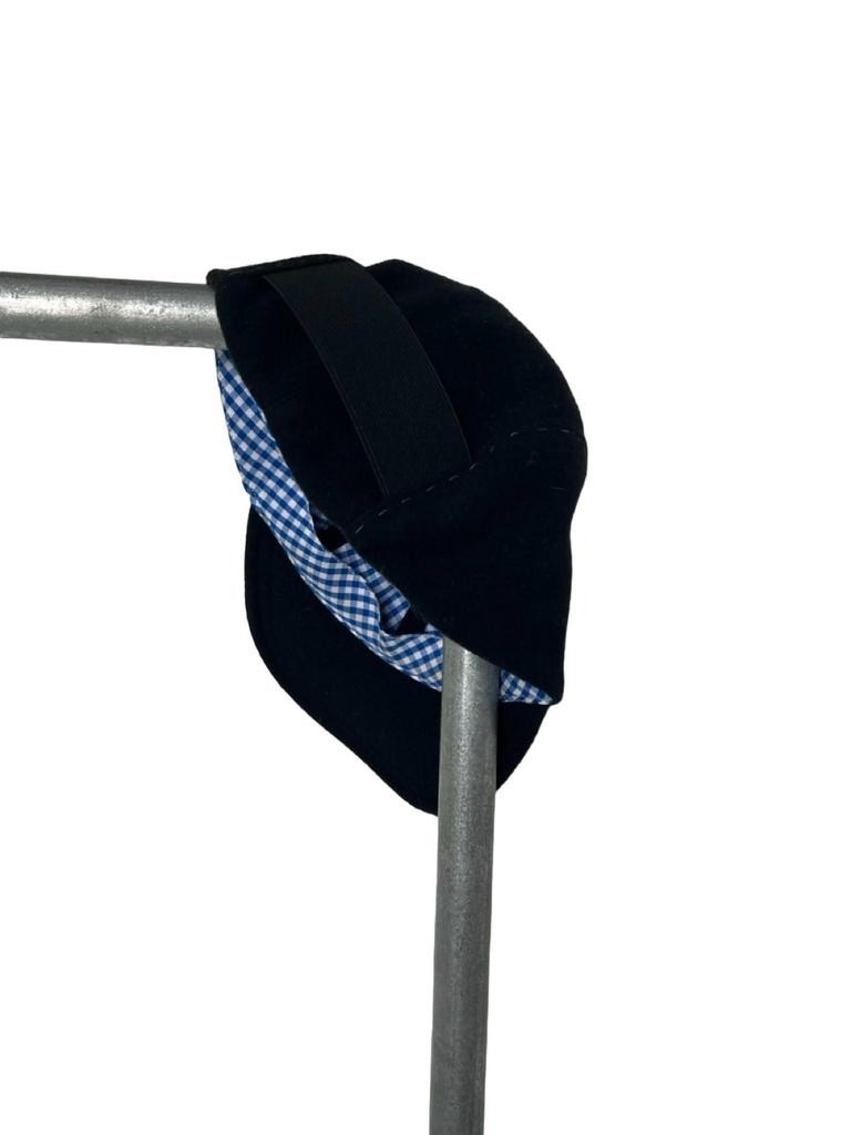 Lola Hats Women's Snap Cap In Black/grey