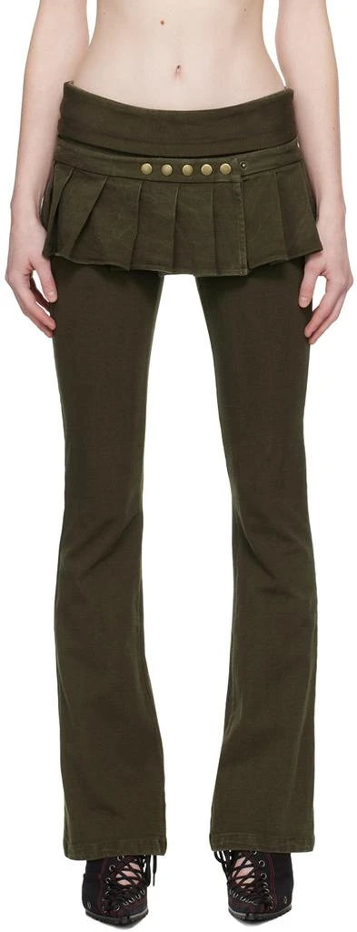Raga Malak Khaki Skirt Trousers 1