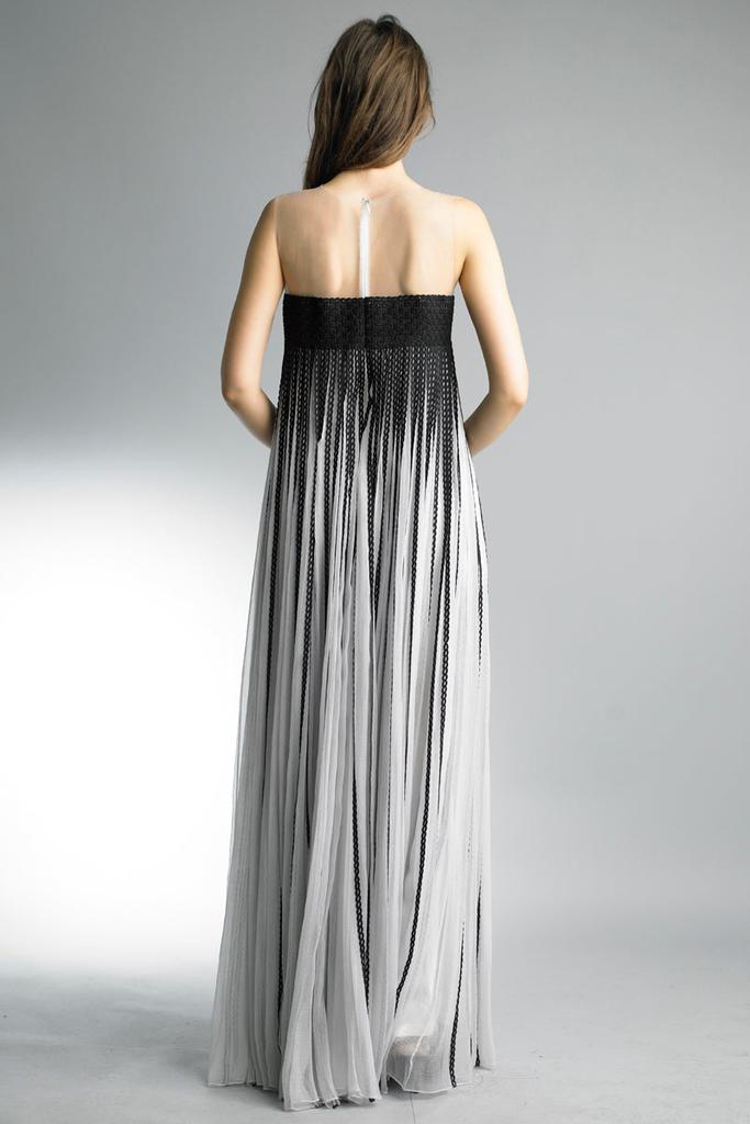 Basix Black Label Sleeveless Evening Gown