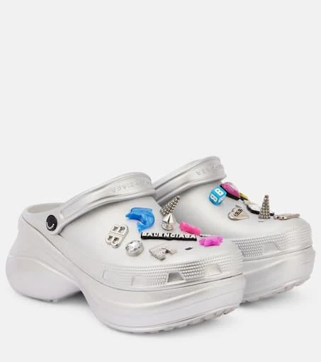 Balenciaga x Crocs platform clogs 1