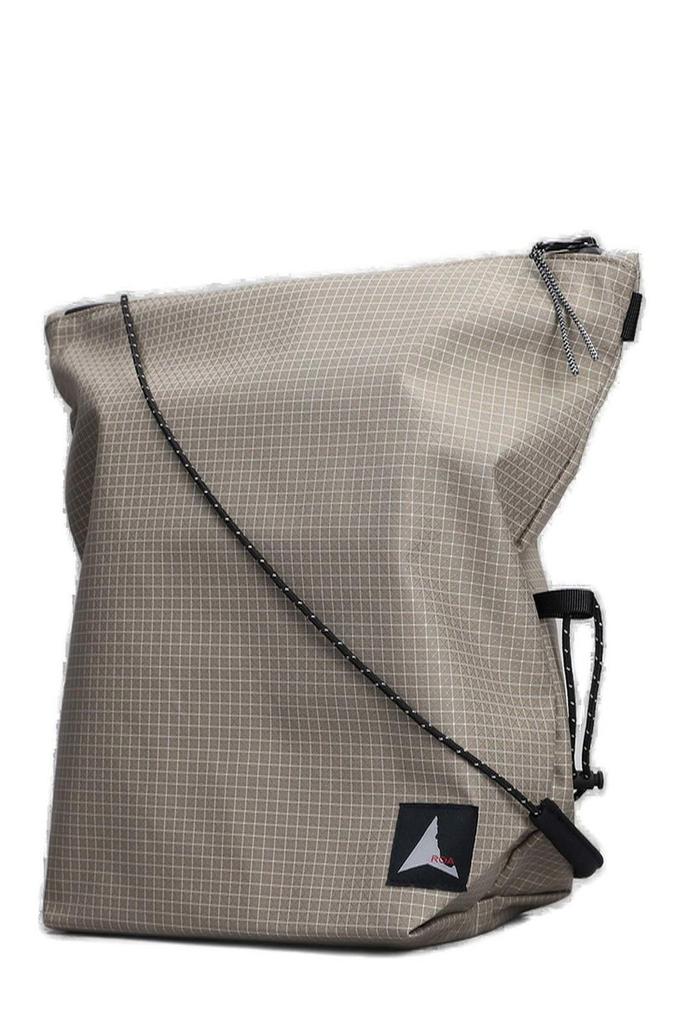 Shop Roa Checked Zip-Up Shoulder Bag on Sale at BeyondStyle