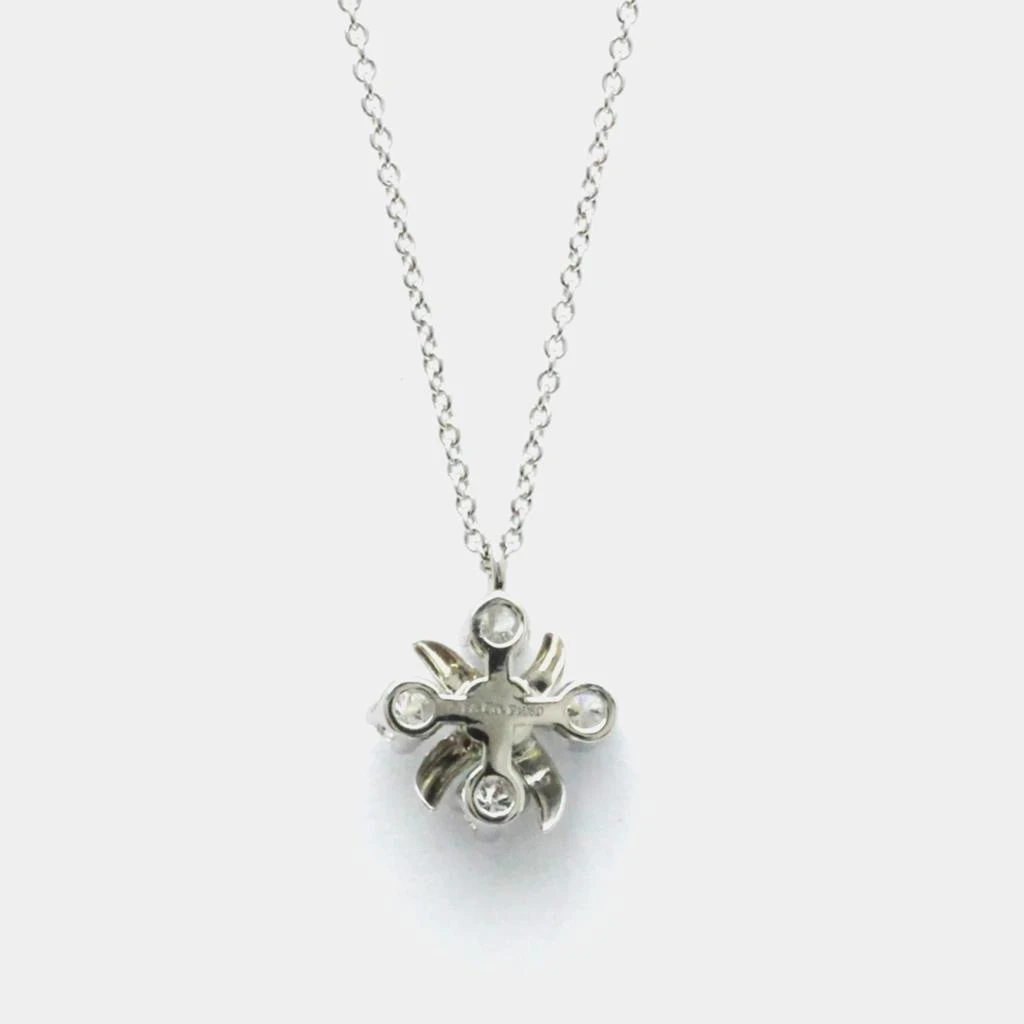 Tiffany & Co. Tiffany & Co. Platinum Diamond Lynn Pendant Schlumberger Necklace 4