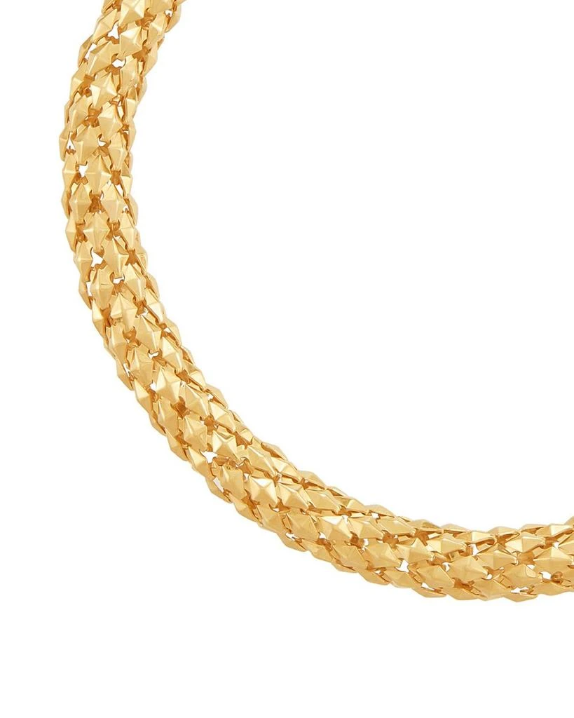 Alberto Amati 14K Yellow Gold Popcorn Chain Bracelet 3