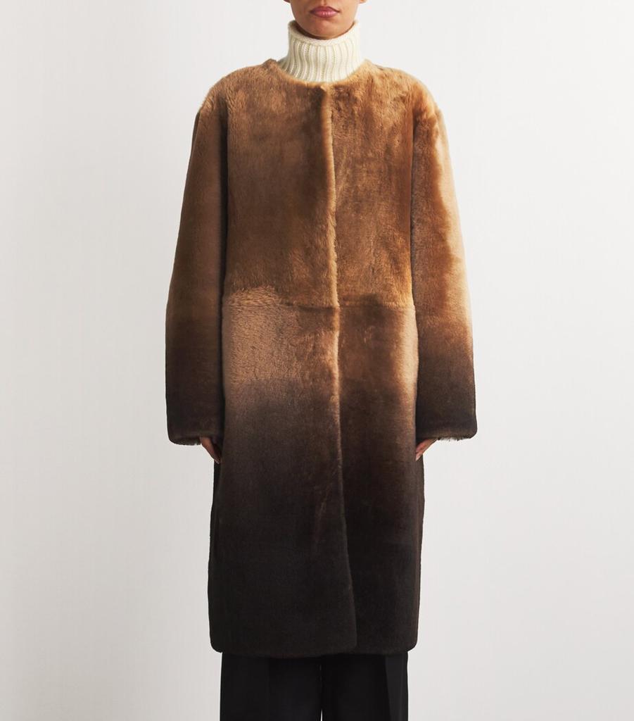 Shoreditch Ski Club Shearling Iris Brae Coat - Coats - BeyondStyle