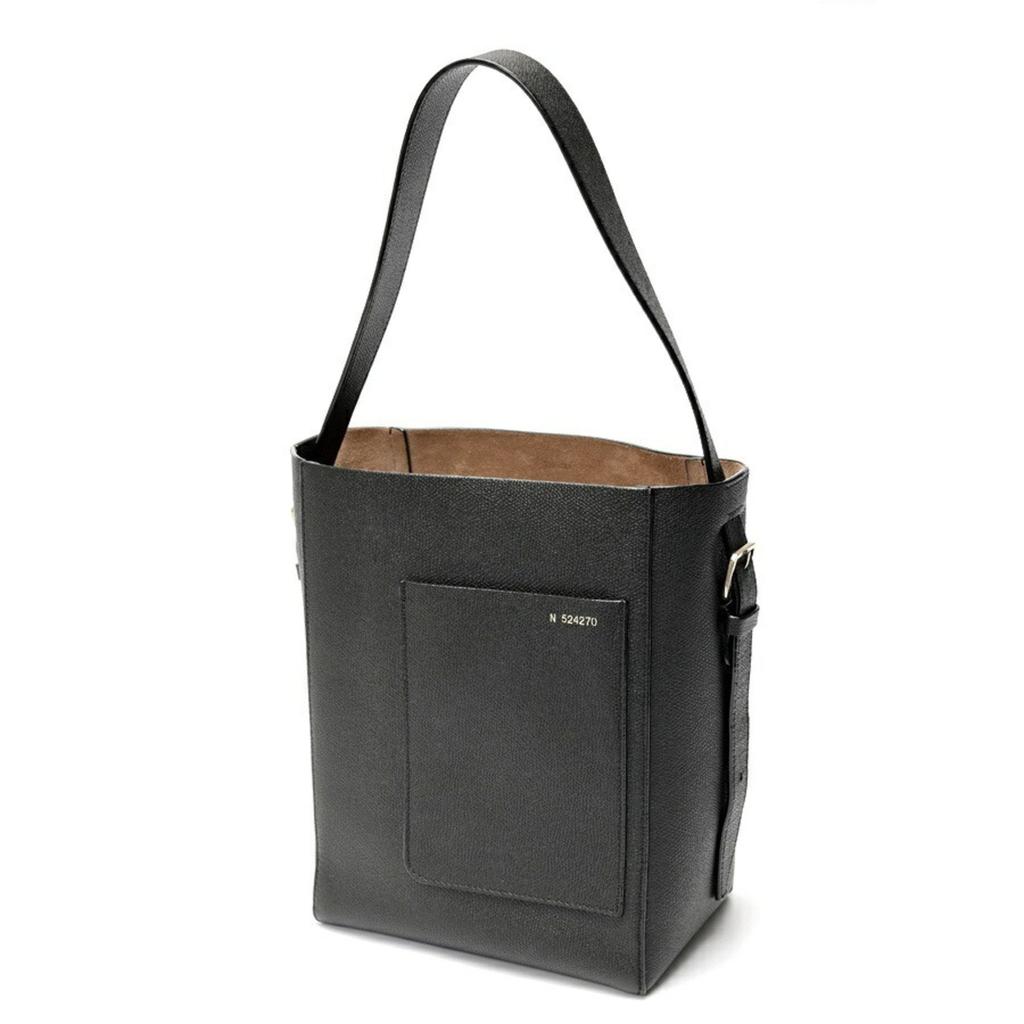 VALEXTRA Leather Shoulder Bag (Pre-Owned)