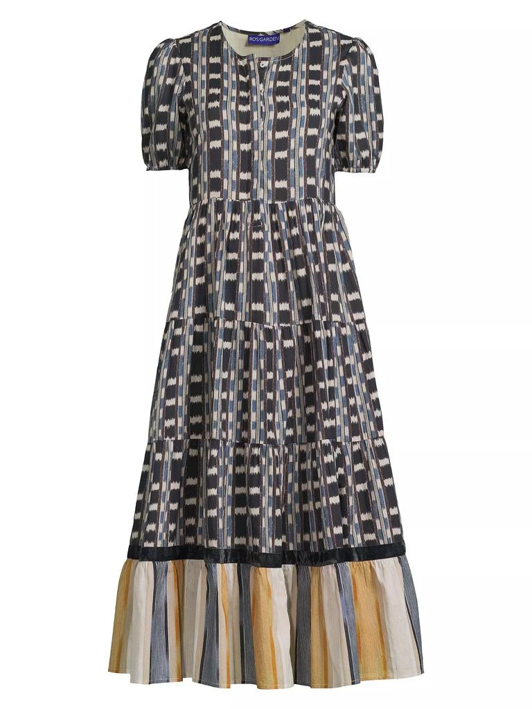 Ro's Garden Daphne Cotton Midi-Dress 1