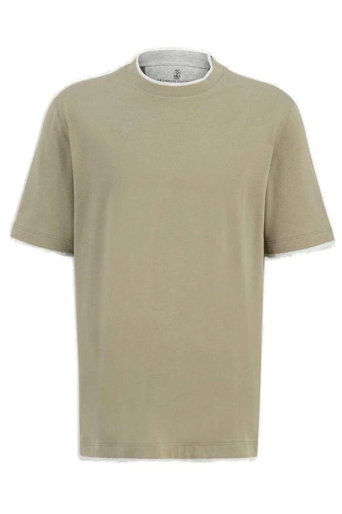 Brunello Cucinelli Brunello Cucinelli Layered-Effect Crewneck T-Shirt 1