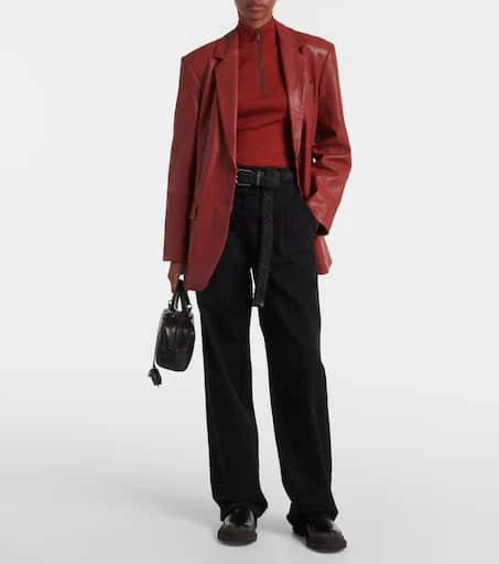 Brunello Cucinelli High-rise wide-leg jeans 2