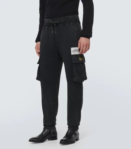 Dolce & Gabbana Logo tapered cargo pants 3