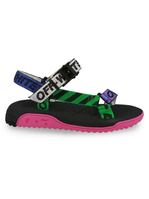 Off-White New Trek Colorblock Logo Sandals 1