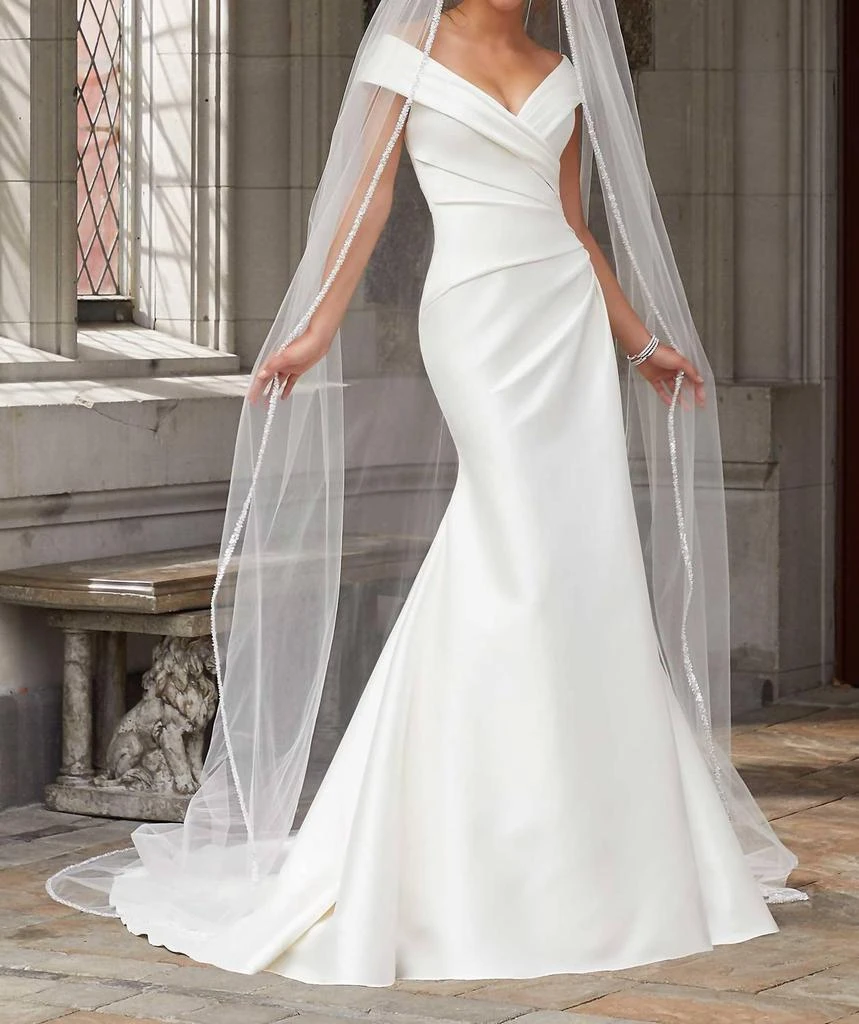 MORILEE Morilee - Edged With Sequins Cathedral Wedding Veil